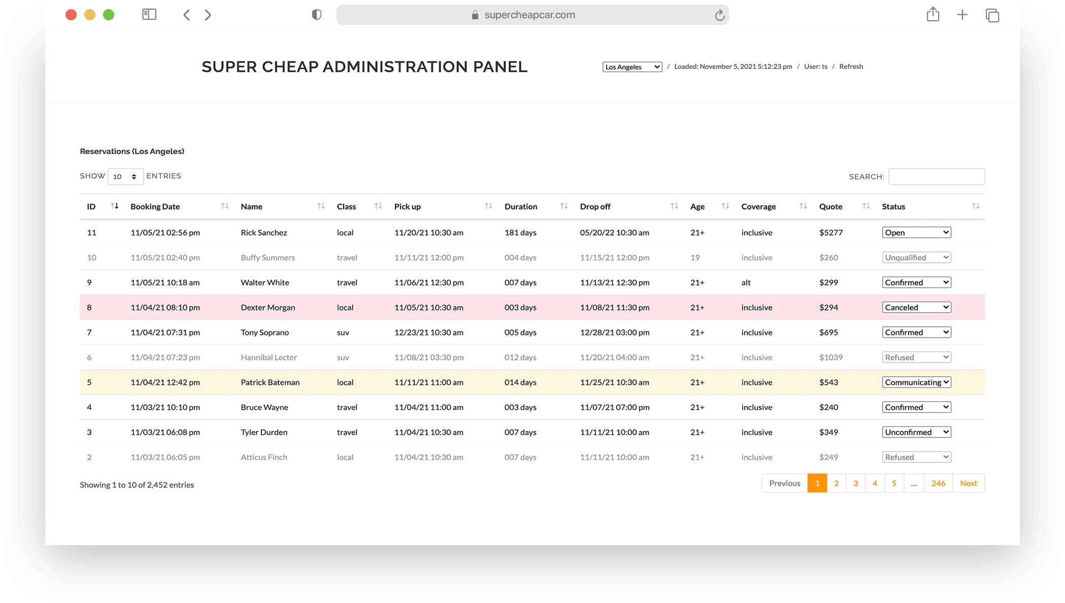 Super Cheap Car Rental